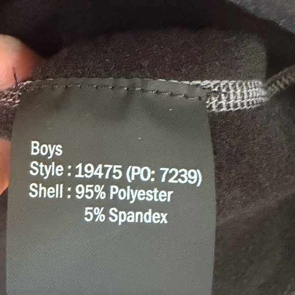 Obermeyer Alias Fleece Black and White 3/4 Zip Pullover Size M - Picture 7 of 8